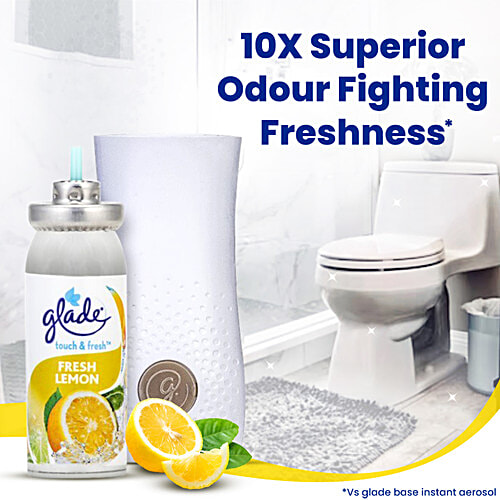 Buy Glade Air Freshener Touch Fresh Fresh Lemon Refill 12 Ml Pouch