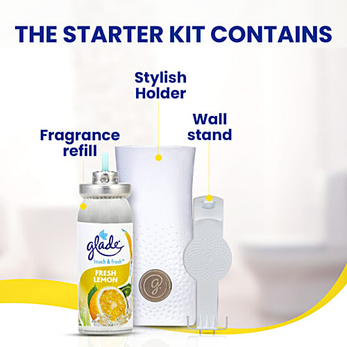 Buy Glade Air Freshener Touch Fresh Fresh Lemon Refill 12 Ml Pouch