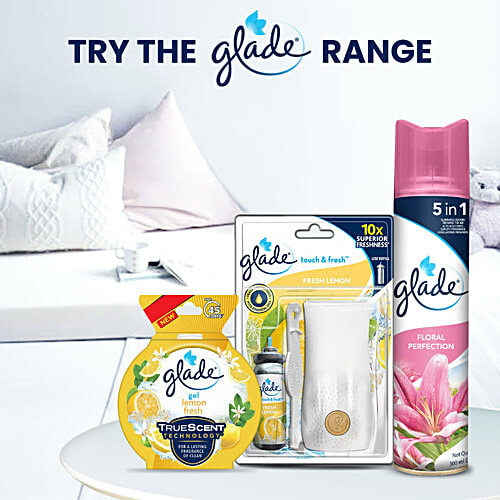 Buy Glade Air Freshener Touch Fresh Fresh Lemon Refill 12 Ml Pouch