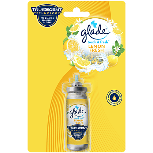 Buy Glade Air Freshener Touch Fresh Fresh Lemon Refill 12 Ml Pouch