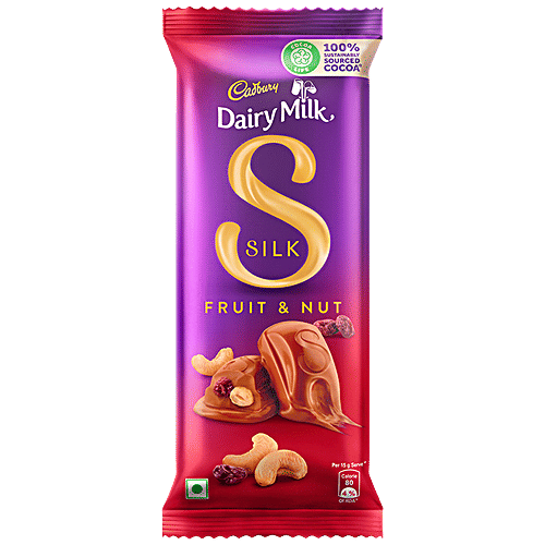 Buy Cadbury Dairy Milk Silk Fruit Nut Chocolate Bar 137 Gm Online At