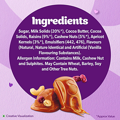 Cadbury Dairy Milk Silk Fruit & Nut Chocolate Bar, 129 g  