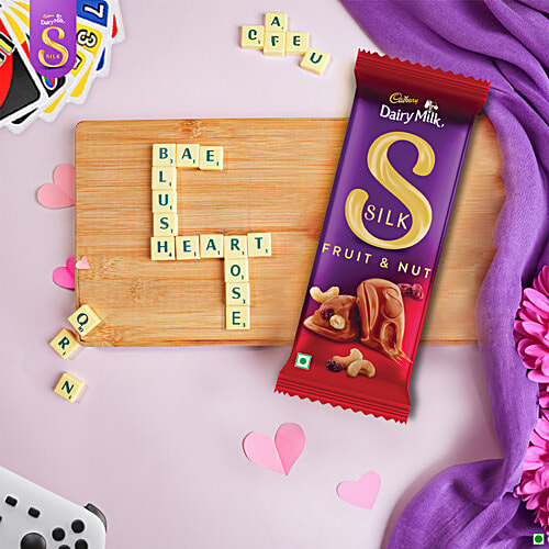 Cadbury Dairy Milk Silk Fruit & Nut Chocolate Bar, 129 g  