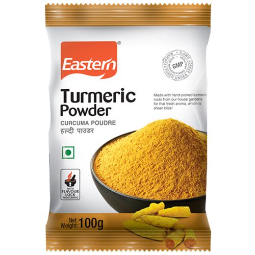 Eastern Turmeric Powder/Arisina Pudi, 100 g Pouch 