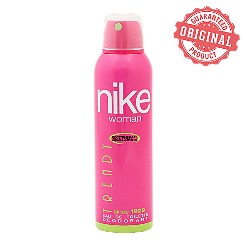 Nike Woman - Trendy Eau De Toilette Deodorant, 200 ml  Extreme Long Lasting