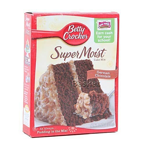 Buy Betty Crocker Super Moist Cake Mix German Chocolate Online At Best Price Bigbasket