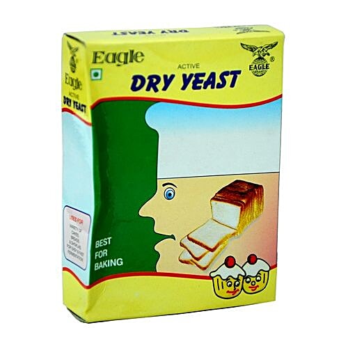 Buy Eagle Yeast Active Dry 25 gm Carton Online at Best Price. of Rs