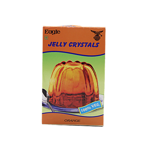 Buy Eagle Jelly Crystals Orange 100 Gm Carton Online At Best Price of