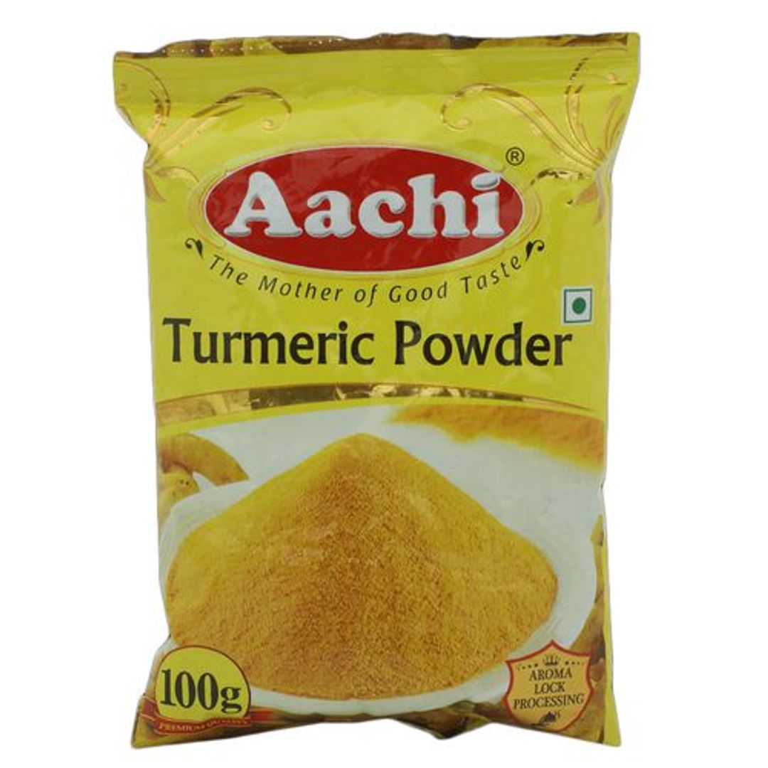 Aachi Turmeric Powder/Arisina Pudi, 100 g Pouch