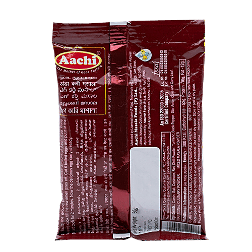 Aachi Masala - Egg Curry, 50 g Pouch 