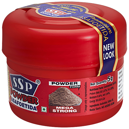 Buy Ssp Asafoetida Powder 5 Gm Jar Online At Best Price of Rs 155