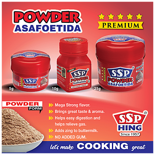 Buy Ssp Asafoetida Powder 5 Gm Jar Online At Best Price of Rs 155