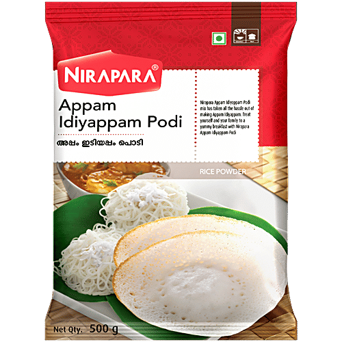 Nirapara Appam/Idiyappam Podi, 500 g Pouch Zero Cholesterol