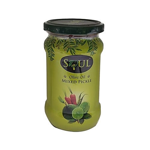 Buy Soul Pickle Mixed Made In Virgin Olive Oil 300 Gm Jar Online At