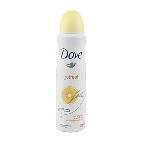 Buy Dove Deodorant Body Spray Energising Grapefruit Lemongrass Scent
