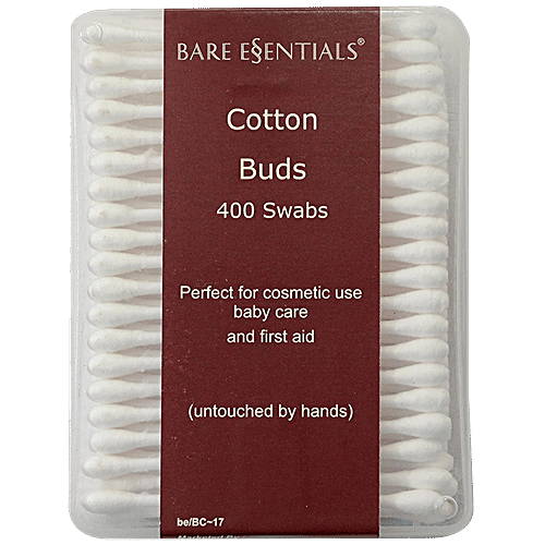 Bare Essentials Buds - Cotton, 400 pcs  