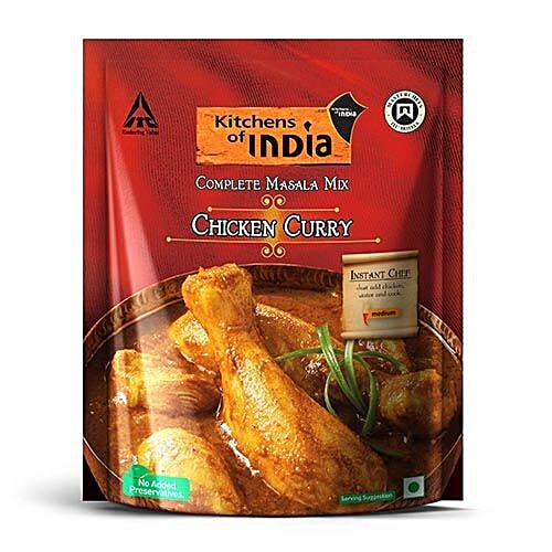 Kitchens Of India Masala Mix - Chicken Curry, 100 g Pouch 