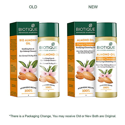 Buy Almond Oil Soothing Face Eye Make Up Cleanser For All Skin 120 Ml