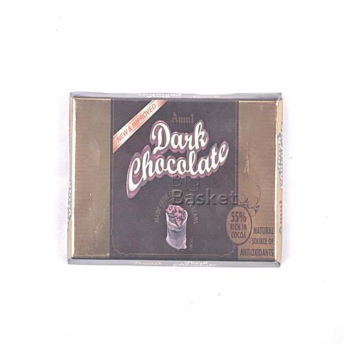 Buy Amul Dark Chocolate Cocoa 35 Gm Carton Online at the Best Price of