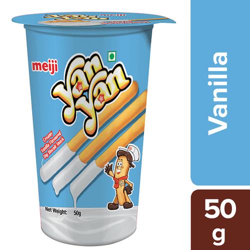 Buy Yan Yan Dip Stick Snack Milky Vanilla Cream 50 Gm Online At