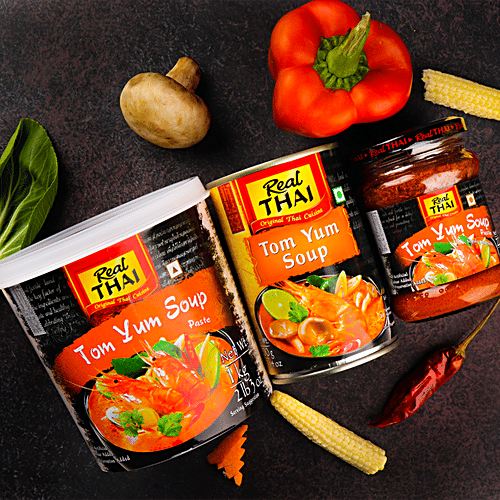 REAL THAI Tom Yum Soup, 400 g Can Zero Trans Fat