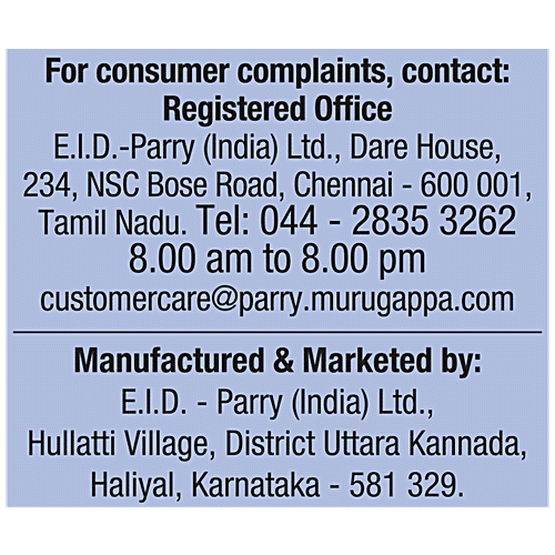 Parry's Pure Refined - Sugar Sulphur Free/Sakkare, 1 kg Pouch