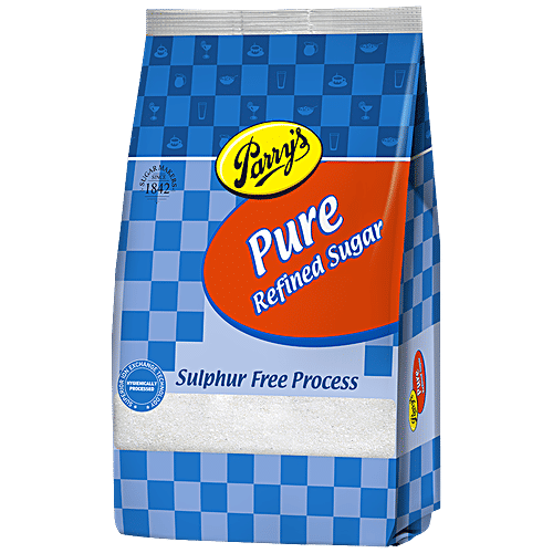 Parry's Pure Refined - Sugar Sulphur Free/Sakkare, 1 kg Pouch