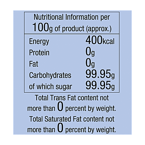 Parry's Pure Refined - Sugar, Sulphur Free/Sakkare, 5 kg Pouch 