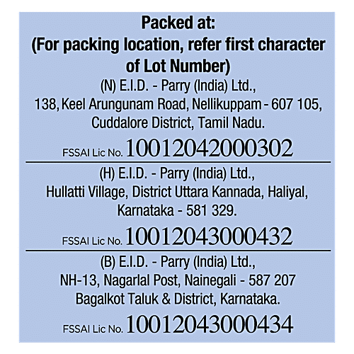 Parry's Pure Refined - Sugar, Sulphur Free/Sakkare, 5 kg Pouch 