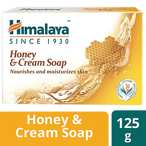 Himalaya Honey & Cream Soap, 125 g  