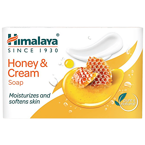 Himalaya Honey & Cream Soap, 125 g Moisturizes & Nourishes Skin
