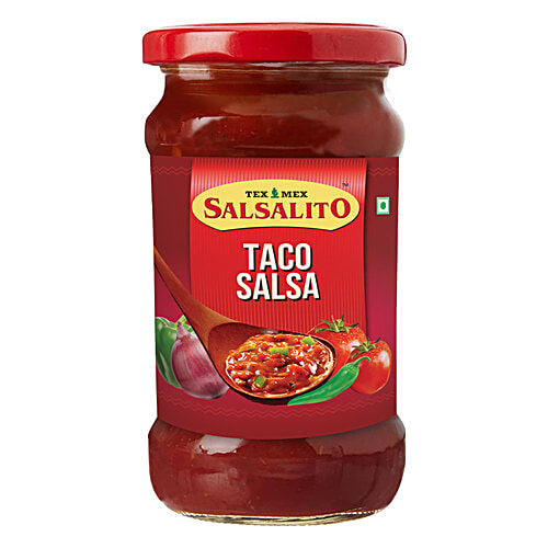 Buy Tex Mex Salsalito Sauce Taco Hot 283 Gm Jar Online At Best Price of