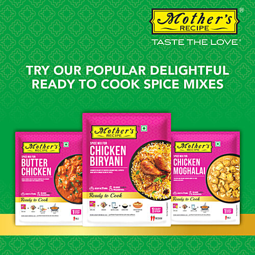 Mother's Recipe Kadhai Paneer Mix, 80 g Pouch No MSG, Preservatives & Artificial Colours