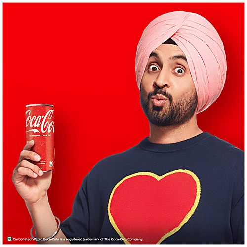 Coca Cola Original Taste Soft Drink, 300 ml Can