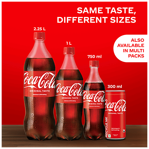 Coca Cola Original Taste Soft Drink, 300 ml Can
