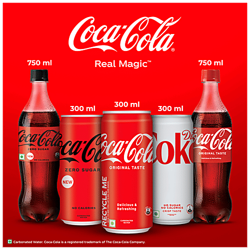 Coca Cola Original Taste Soft Drink, 300 ml Can