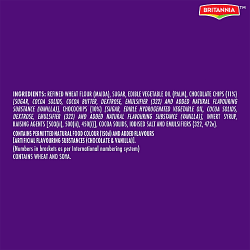 Britannia Good Day Chocochip Cookies, 33.4 g  Zero Trans Fat