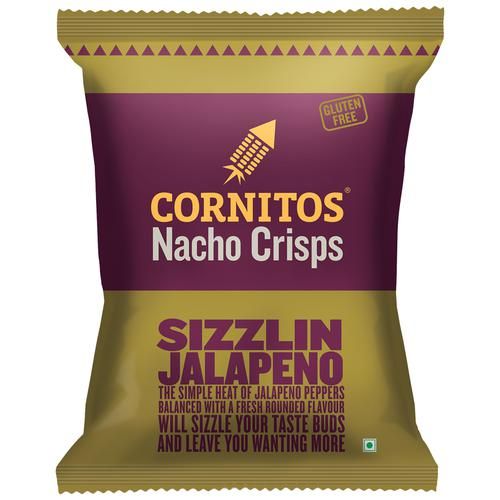 Cornitos Sizzlin Jalapeno Nacho Chips, 150 g Pouch Gluten Free