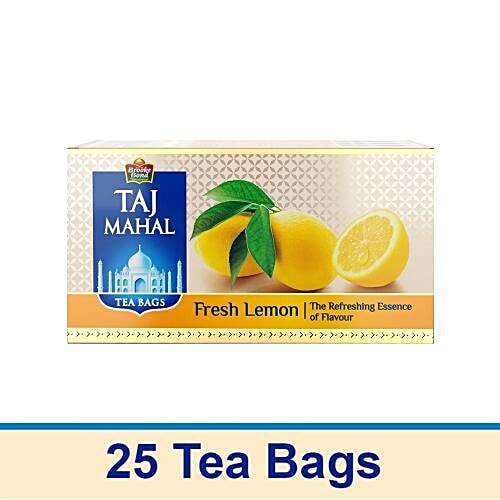 Buy Taj Mahal Tea Bags Fresh Lemon 25 pcs Online at Best Price. of Rs
