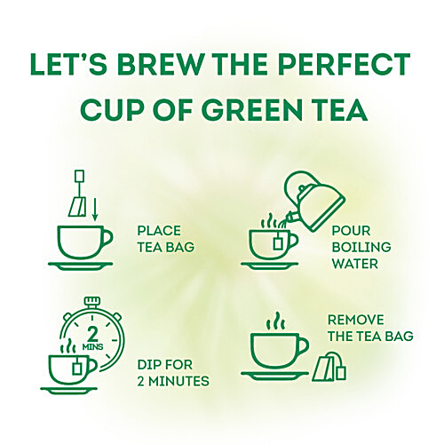 Lipton  Mint Burst Green Tea Bags, 32.5 g (25 Bags x 1.3 g each) 