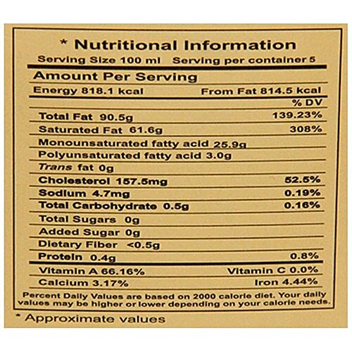 Buy Chitale Dairy Pure Ghee 500 Ml Carton Online at the Best Price of