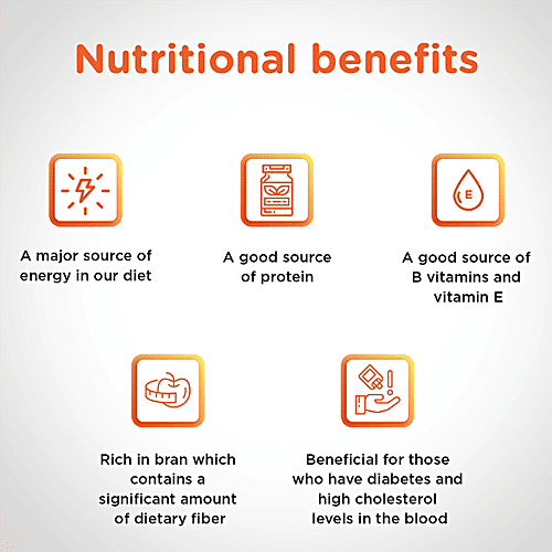 24 Mantra Organic Whole Wheat Atta, 5 kg Pouch 