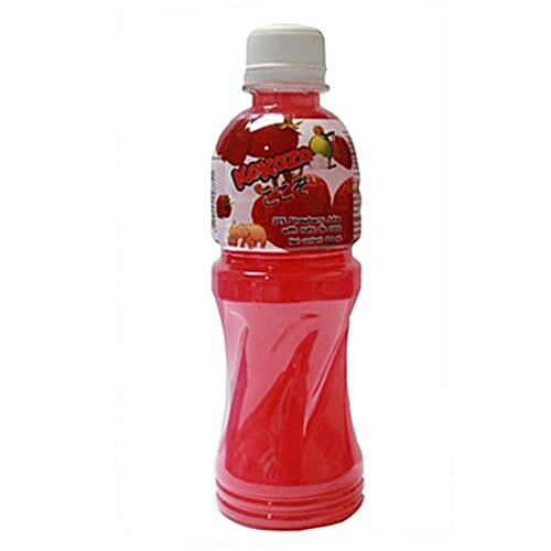 Kokozo Fruit Juice - Strawberry With Nata De Coco, 300 ml  
