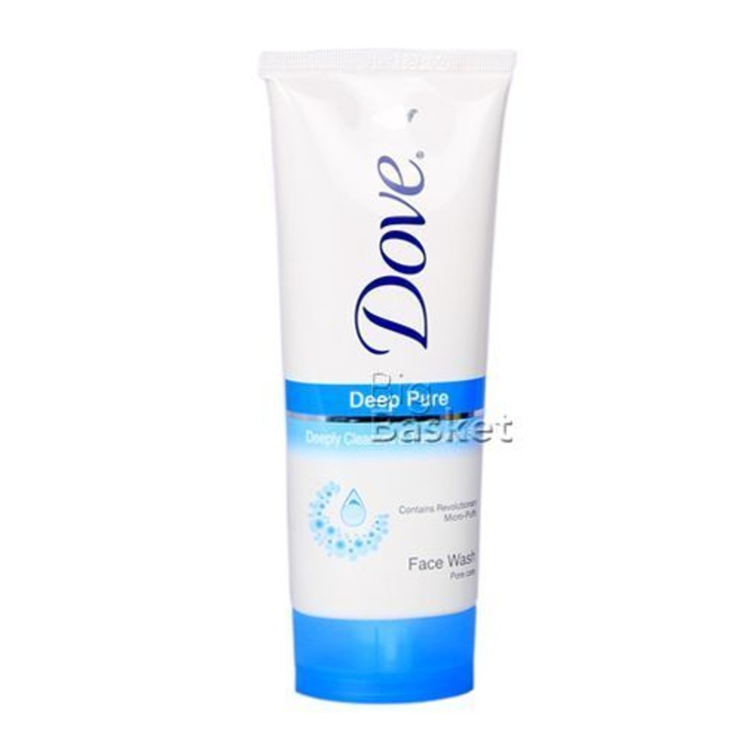 Buy Dove Face Wash Deep Pure 100 Gm Tube Online at the Best Price of Rs