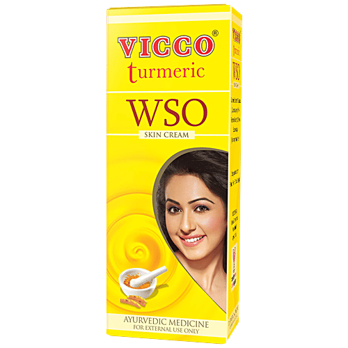 Buy Vicco Skin Cream Turmeric Wso Ayurvedic Medicine 60 Gm Tube Online