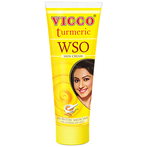 Vicco  Turmeric WSO Skin Cream - Ayurvedic Medicine, 60 g Tube 