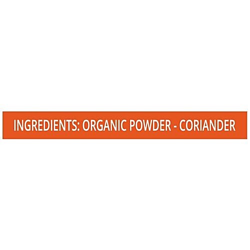 Pro Nature Organic Powder - Coriander, 100 g Pouch 