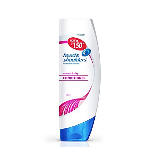 Buy Head Shoulder Anti Dandruff Conditioner Smooth Silky 170 Ml Online