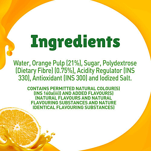 B Natural Juice - Orange Oomph, 1 L Carton 