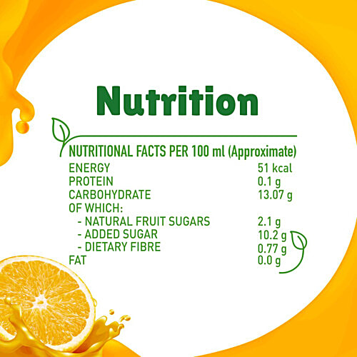 B Natural Juice - Orange Oomph, 1 L Carton 